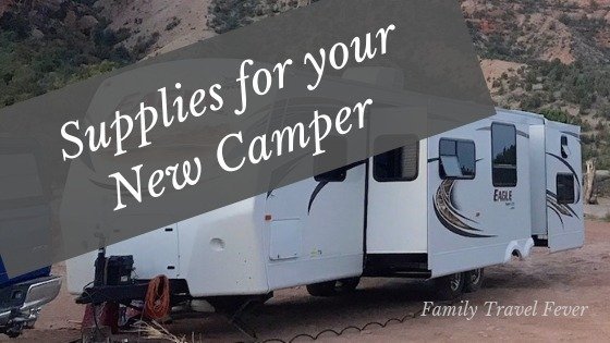 New RV Supplies and Accessories for comfort and safety Travel Trailer and Tow Vehicle