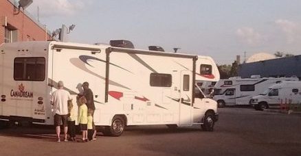RV rental in Canada for our family RV camping trip