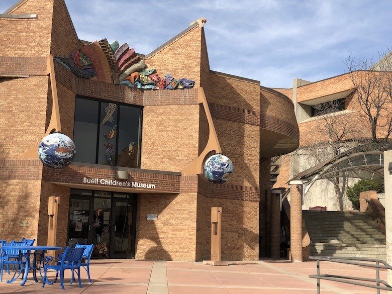 Visit the Buell Children's Museum Pueblo with activities for families