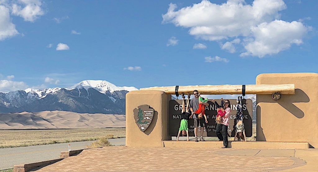 Entrance to Great Sand Dunes National Park
