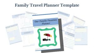 Plan an unforgettable vacation with this free printable family trip planner 