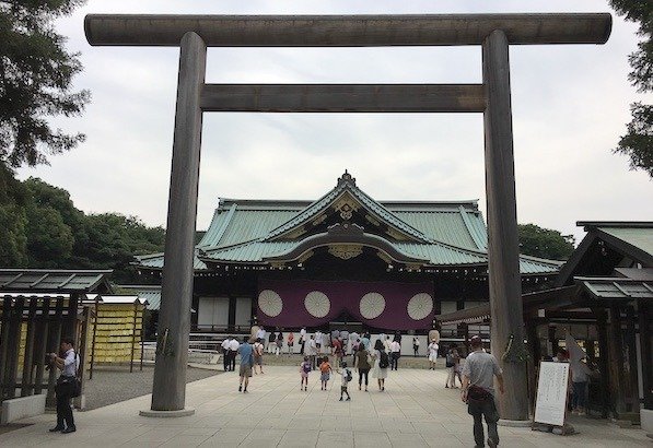 Yasukuni Jinja Tokyo with Toddlers is best vacation international destination for toddlers Photo Credit: Wisterian Watertree