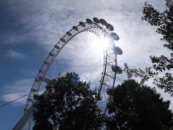 London, England was added to the best places to visit in Europe with toddlers. The London Eye in Southbank Photo Credit: Passports and Adventures