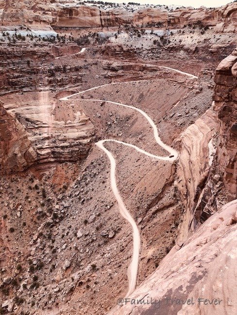 Shafer Trail 4X4 Road Canyonlands National Park