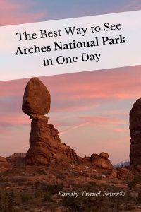 The best way to see Arches National Park in 1 day.  Things to do and see in 24 hours at Arches National Park. 