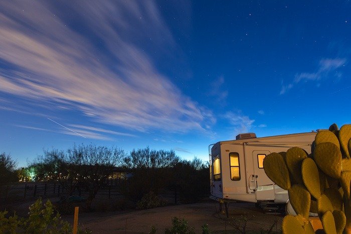 Arizona RV camping by By Shane Cotee