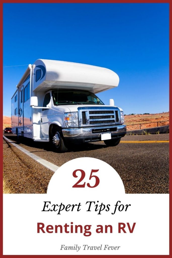 Tips for Renting RV for first time.  First time RV renter tips for the beginner RVer. 