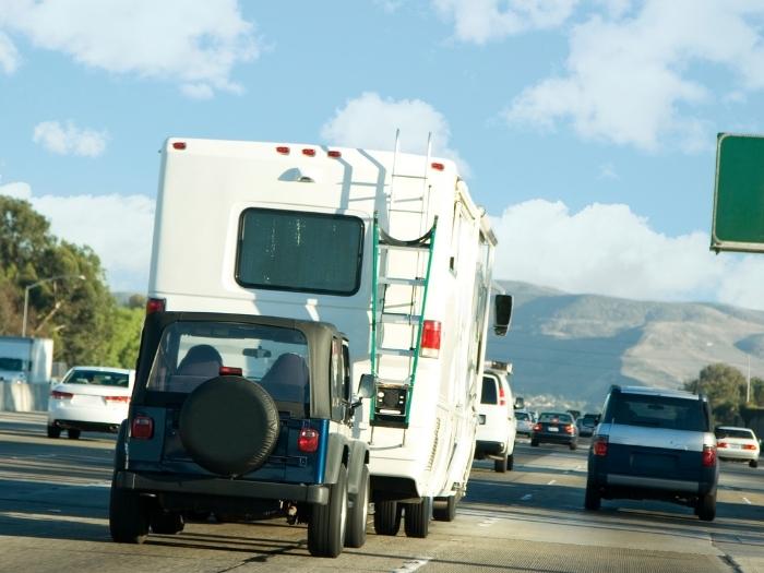 Does Towing a Car Behind an RV Put Miles on It?