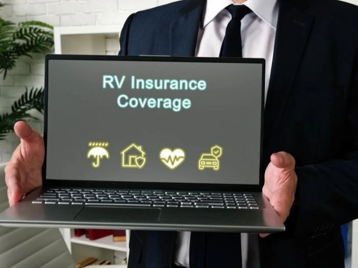 Conceptual photo about RV Insurance Coverage with