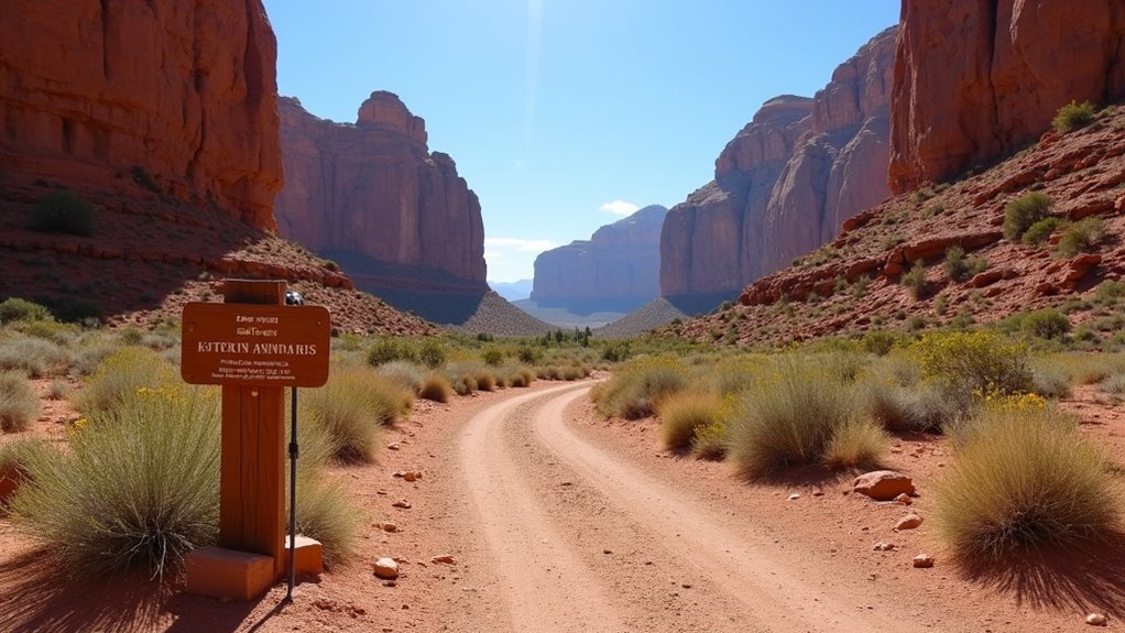 accessible trailheads parking available