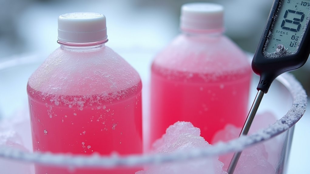 antifreeze slushy not damaging