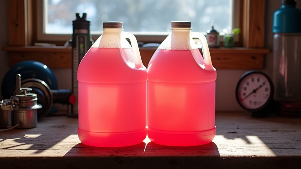 antifreeze versus compressed air