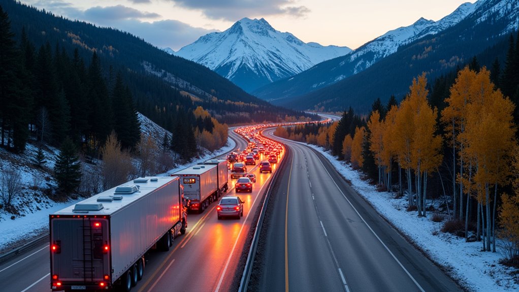 avoid traffic during peak times