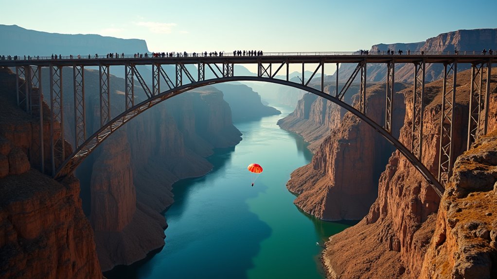 base jumping at perrine bridge