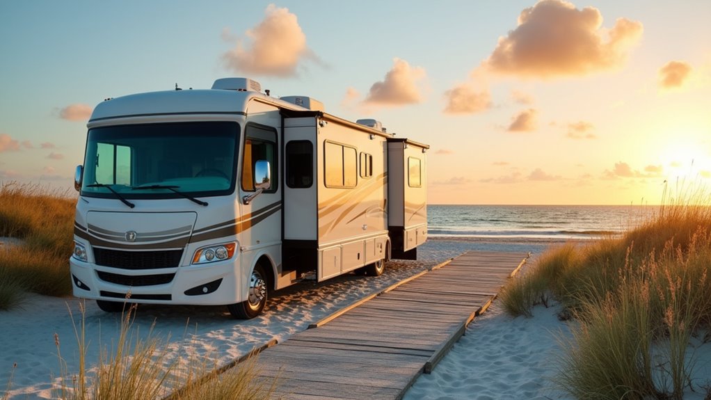 beachfront rv thanksgiving bliss