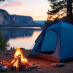 camping options near rifle