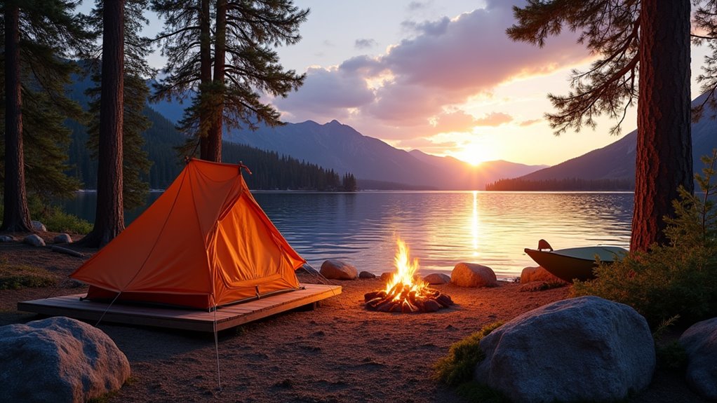 camping spots in coeur d alene