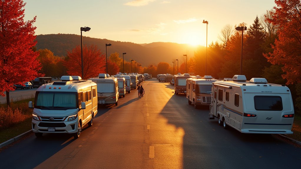 casino overnight parking guidelines
