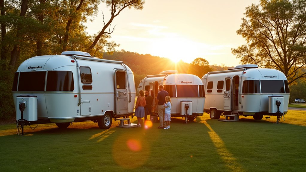 choose camper trailer size