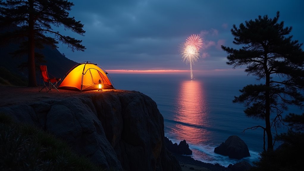 coastal camping in big sur