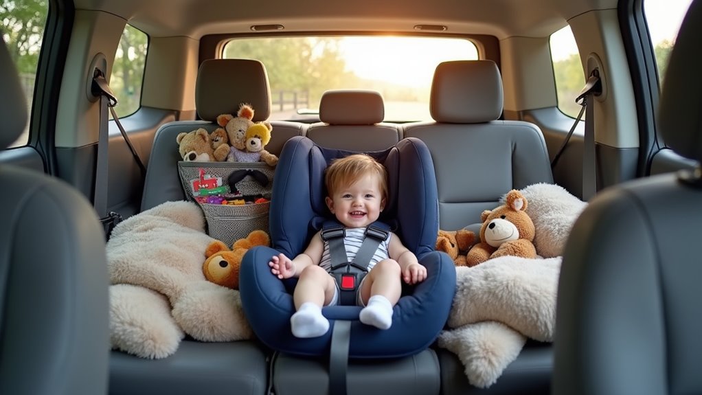 comfortable engaging back seat
