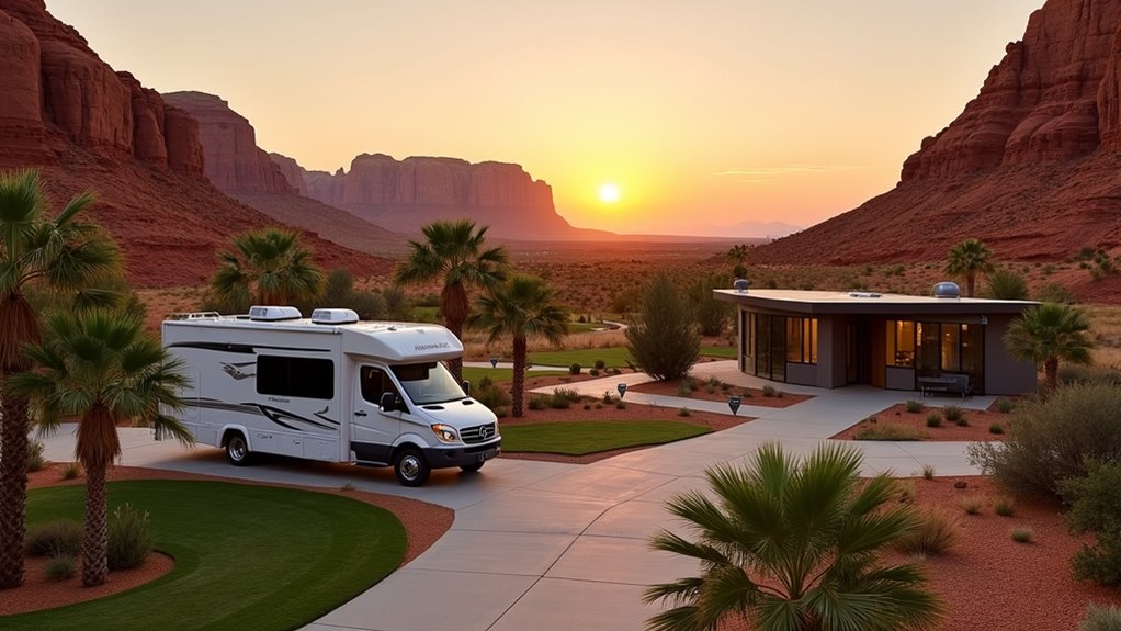comfortable rv park amenities