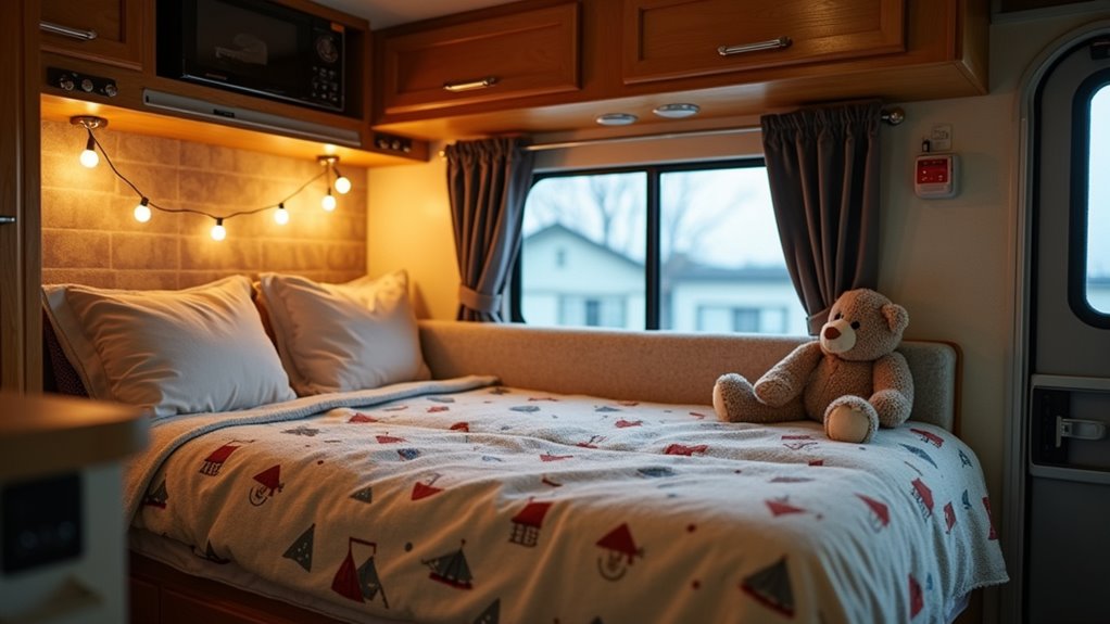 comfortable toddler sleeping setup