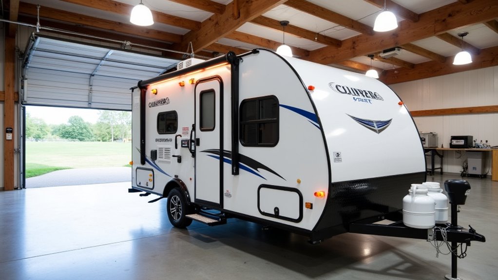 compact efficient garage friendly rv