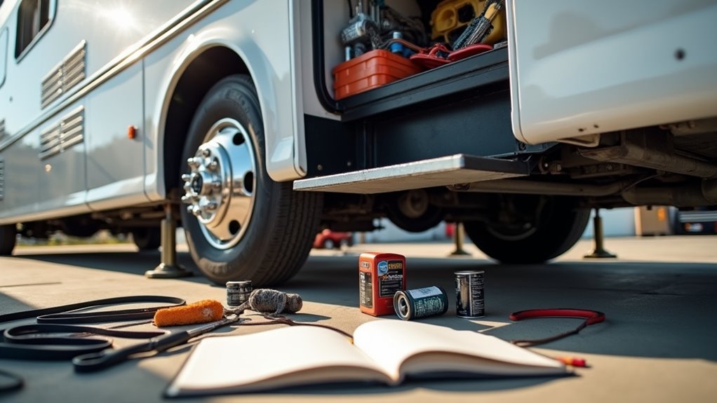 comprehensive rv maintenance schedule