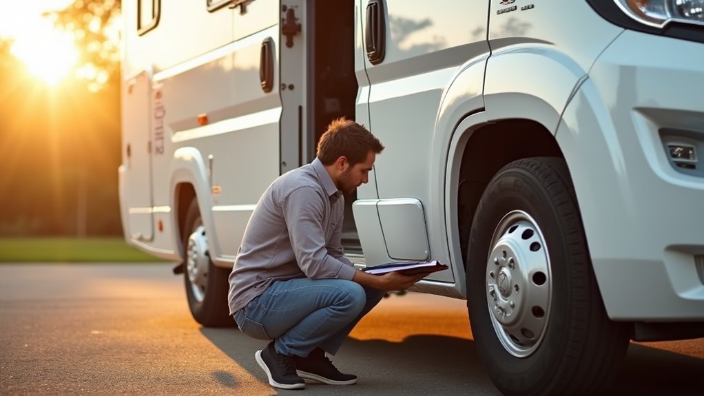comprehensive rv pre rental inspection