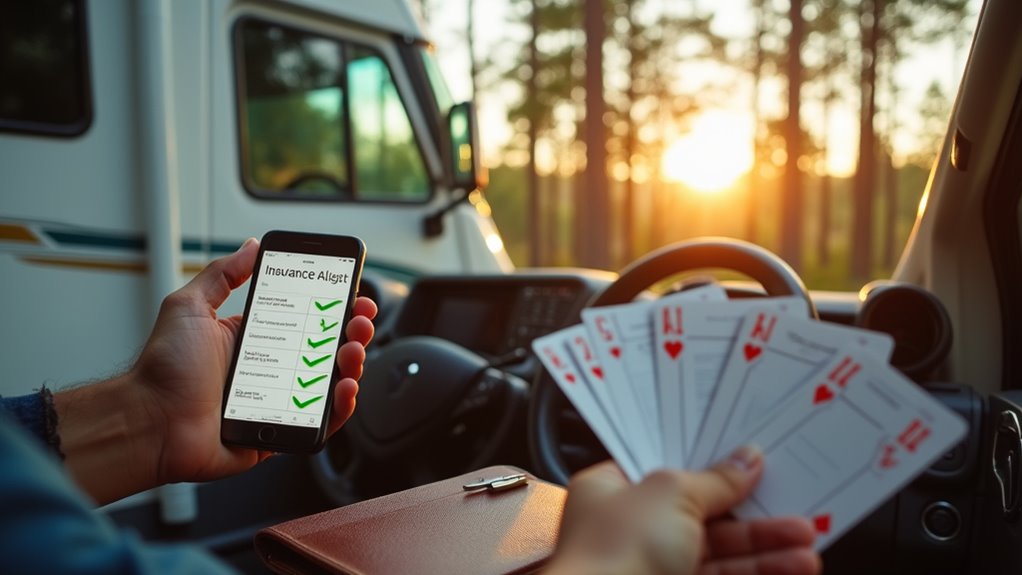 confirm rv insurance coverage