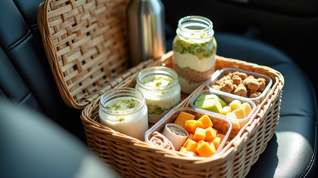 convenient nutritious road trip snacks