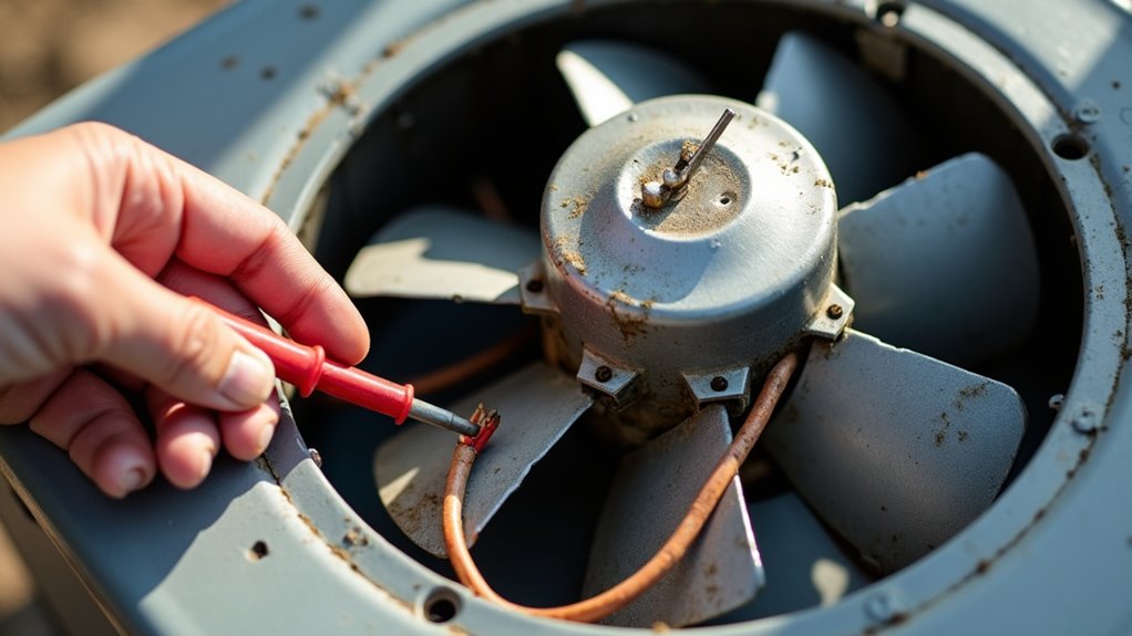 diagnose and repair fan motor