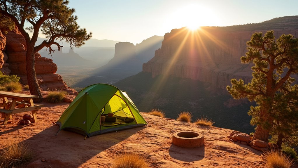 diverse campgrounds and yurts