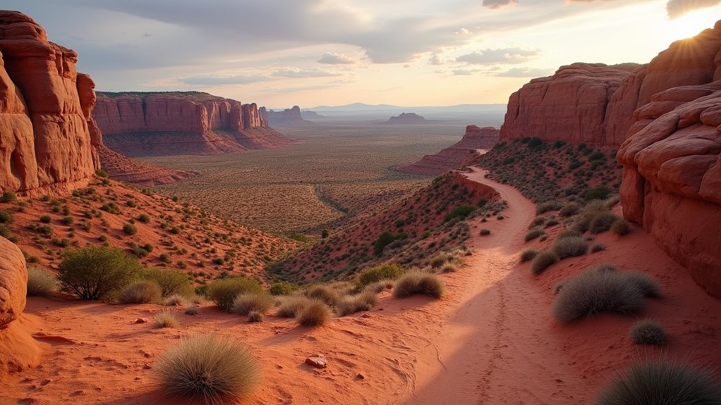 diverse hiking trails available