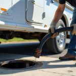 emptying rv waste tanks