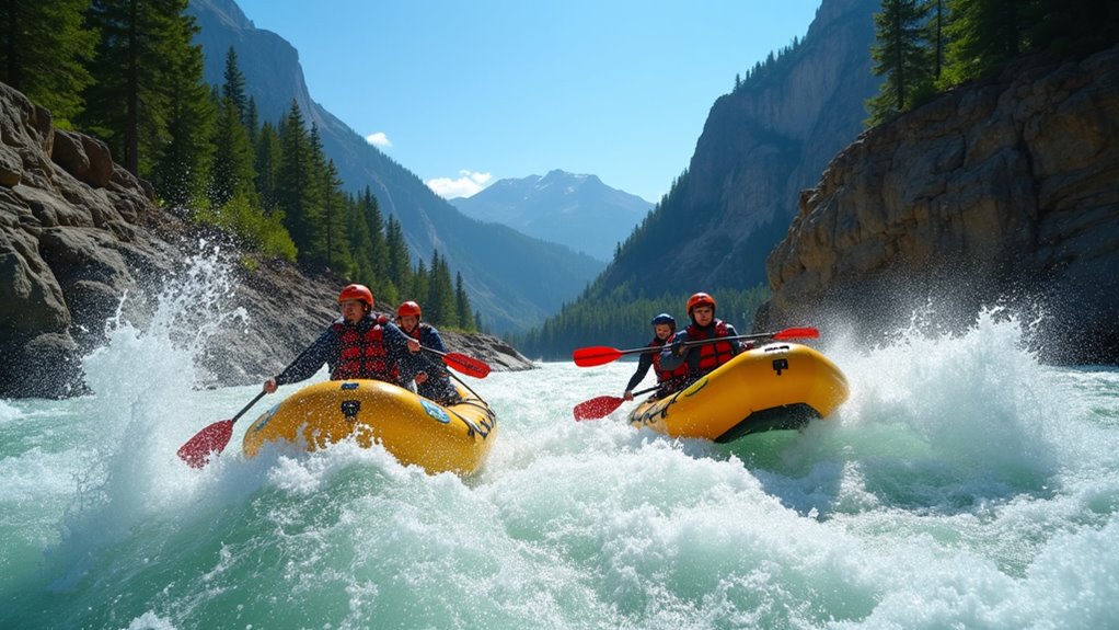 exciting whitewater rafting adventure