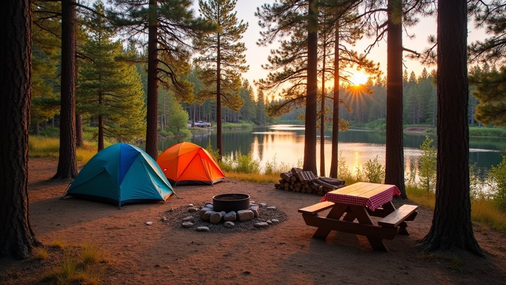 family adventure at round lake