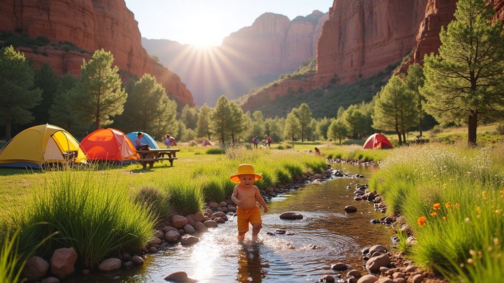 family friendly utah campground activities