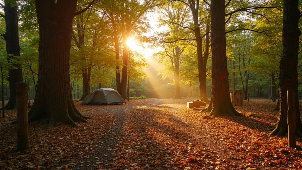 free equestrian camping available