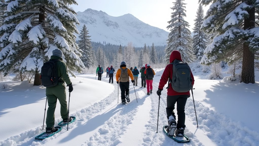 free guided snowshoe tours