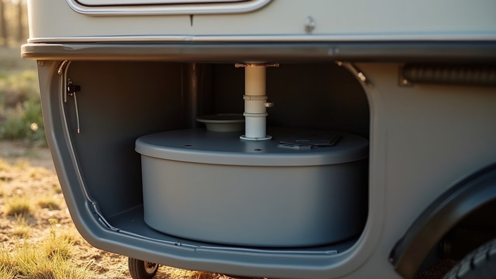 gravity based gray water drainage