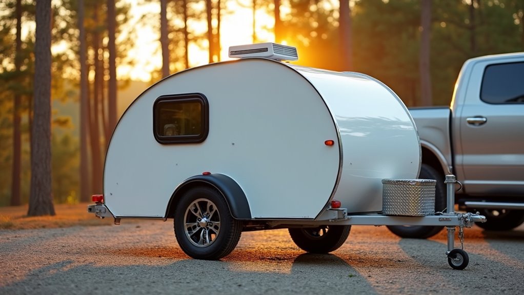 lightweight durable fiberglass campers