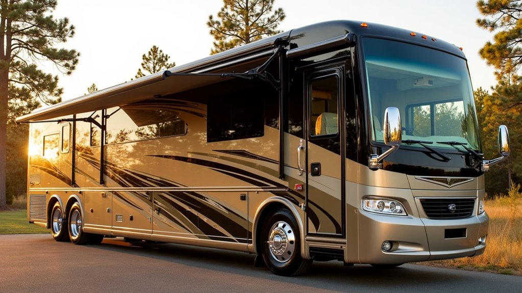 luxury diesel motorhome experience
