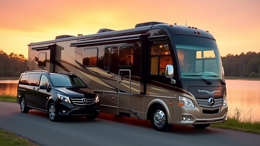 luxury rv price ranges
