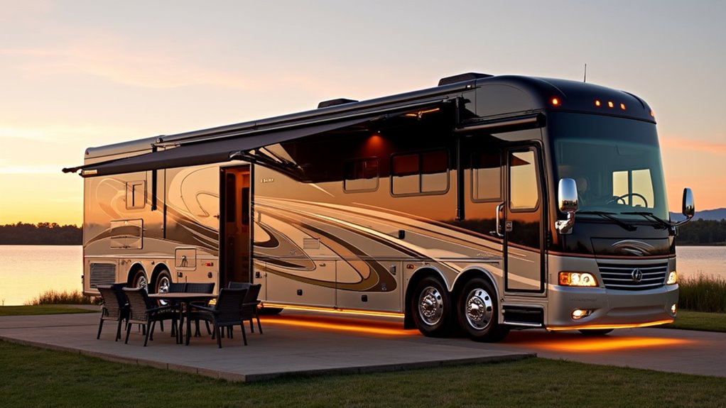 luxury rv rental experience