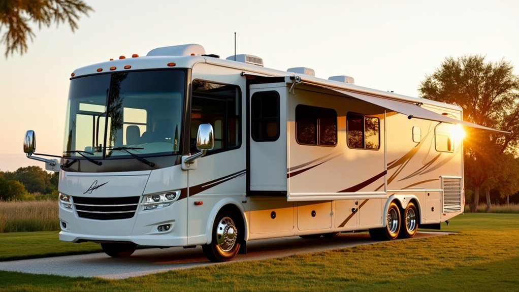 luxury rv rental prices