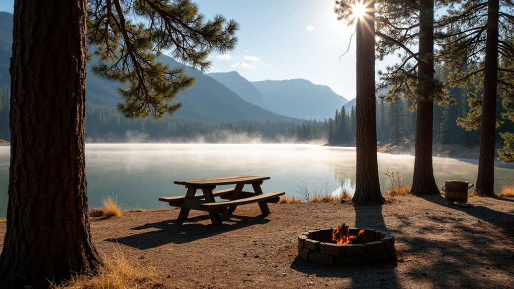 natural lakes and trails
