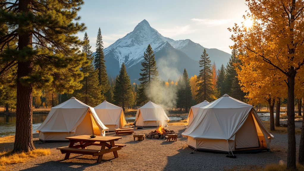 peaceful camping near attractions