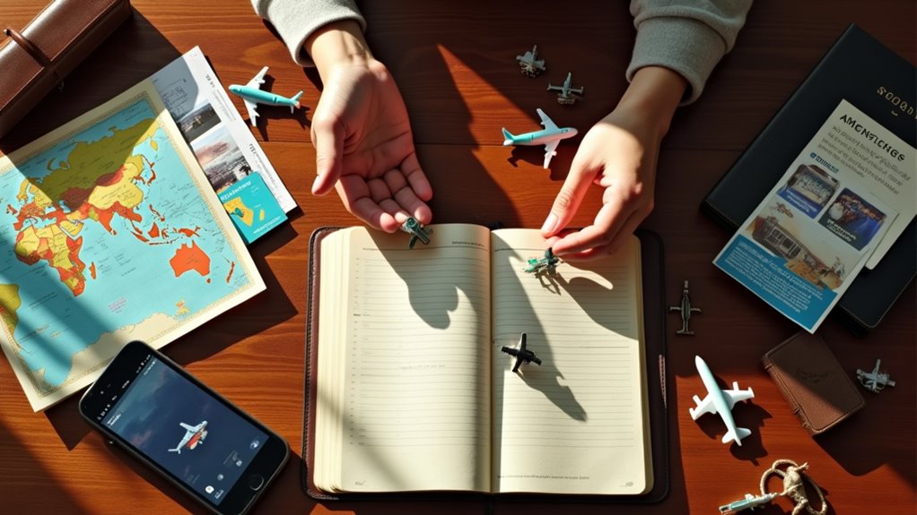 plan accommodations and transportation